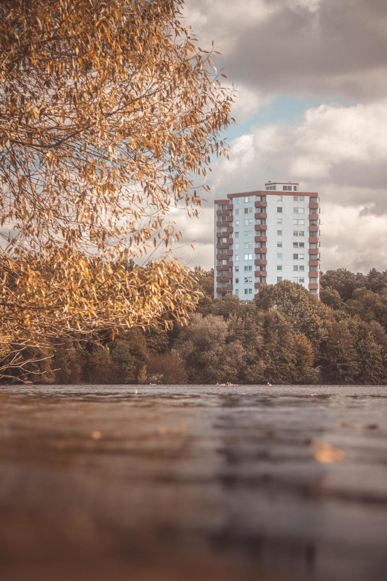 וולפסבורג Apartment Am Neuen Teich -Balkon- 4 Personen -Waschmaschine מראה חיצוני תמונה